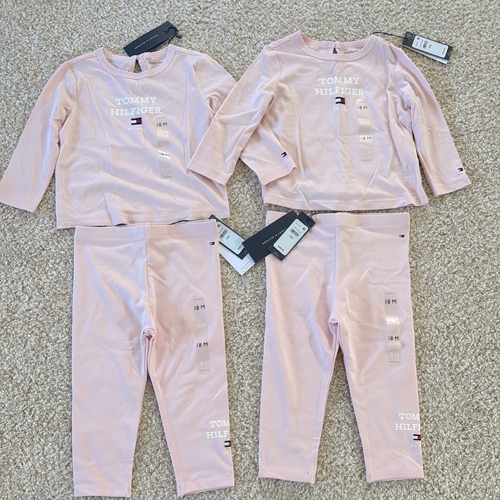 Twin girl Tommy Hilfiger set